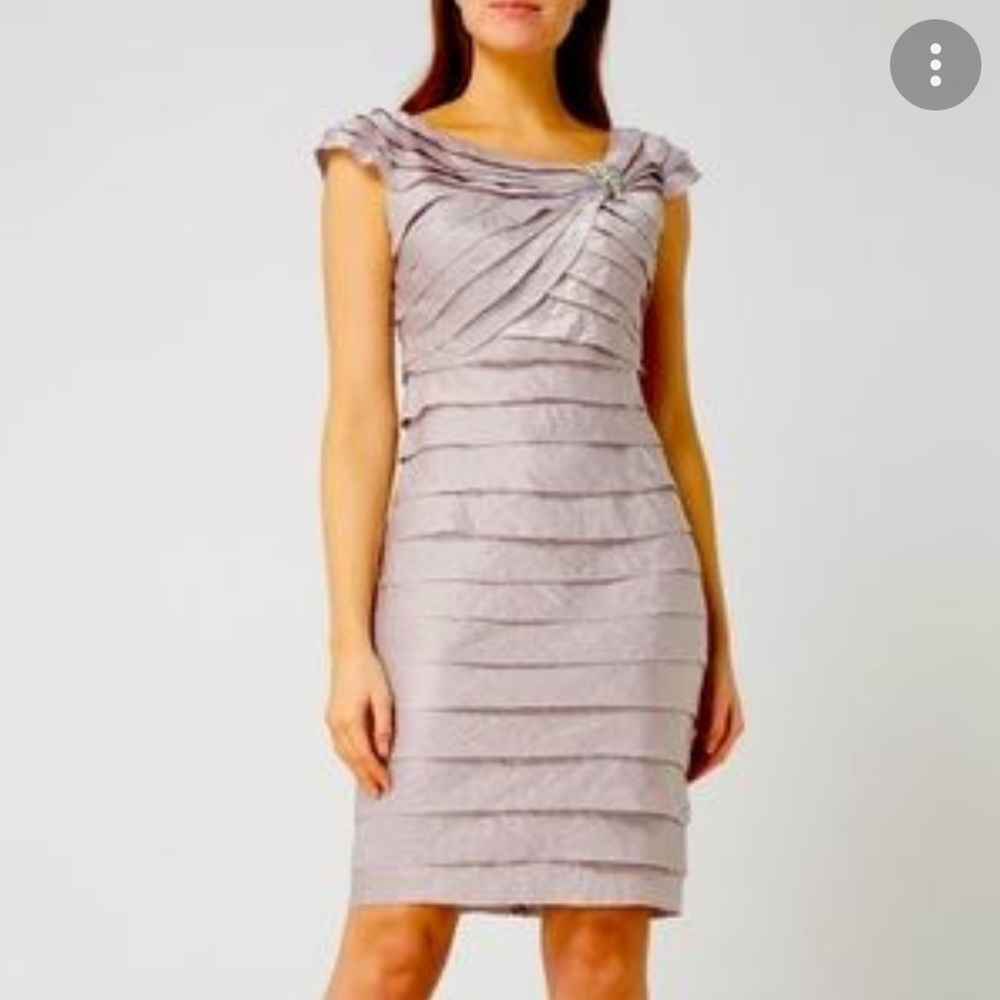 NWT London Times Size 6 Magenta Dress